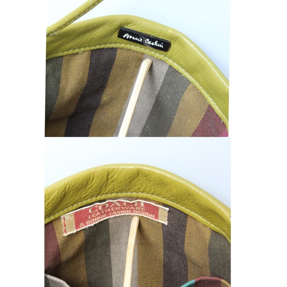 Bonnie Cashin for Coach Tiny Tote Bag Mimosa Leather Rare Vintage Cashin Carry - Picture 10 of 13